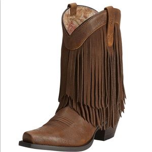 Fringe Cowboy Boots